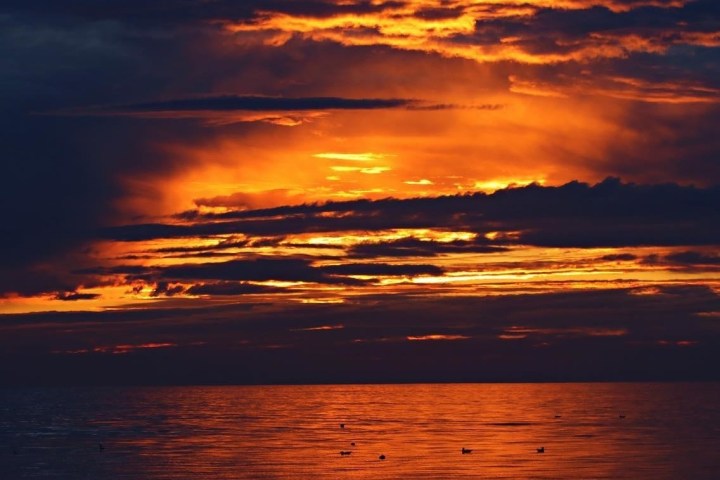 Sea Spirit Sunset Burial at Sea